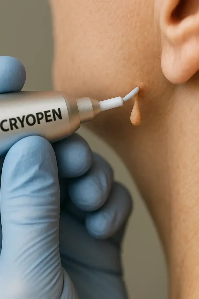 Cryopen for skin tags removal Notting Hill speak to our team today!
